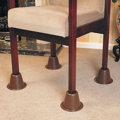 Bed And Chair Raisers Cone Lightweight And Strong.